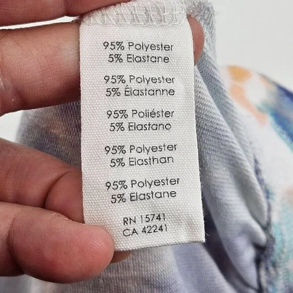 P.J. Salvage Spiral Nights Tie-Dye Jogger Pants Multicolor Women’s 3X Sleepwear - Picture 6 of 9